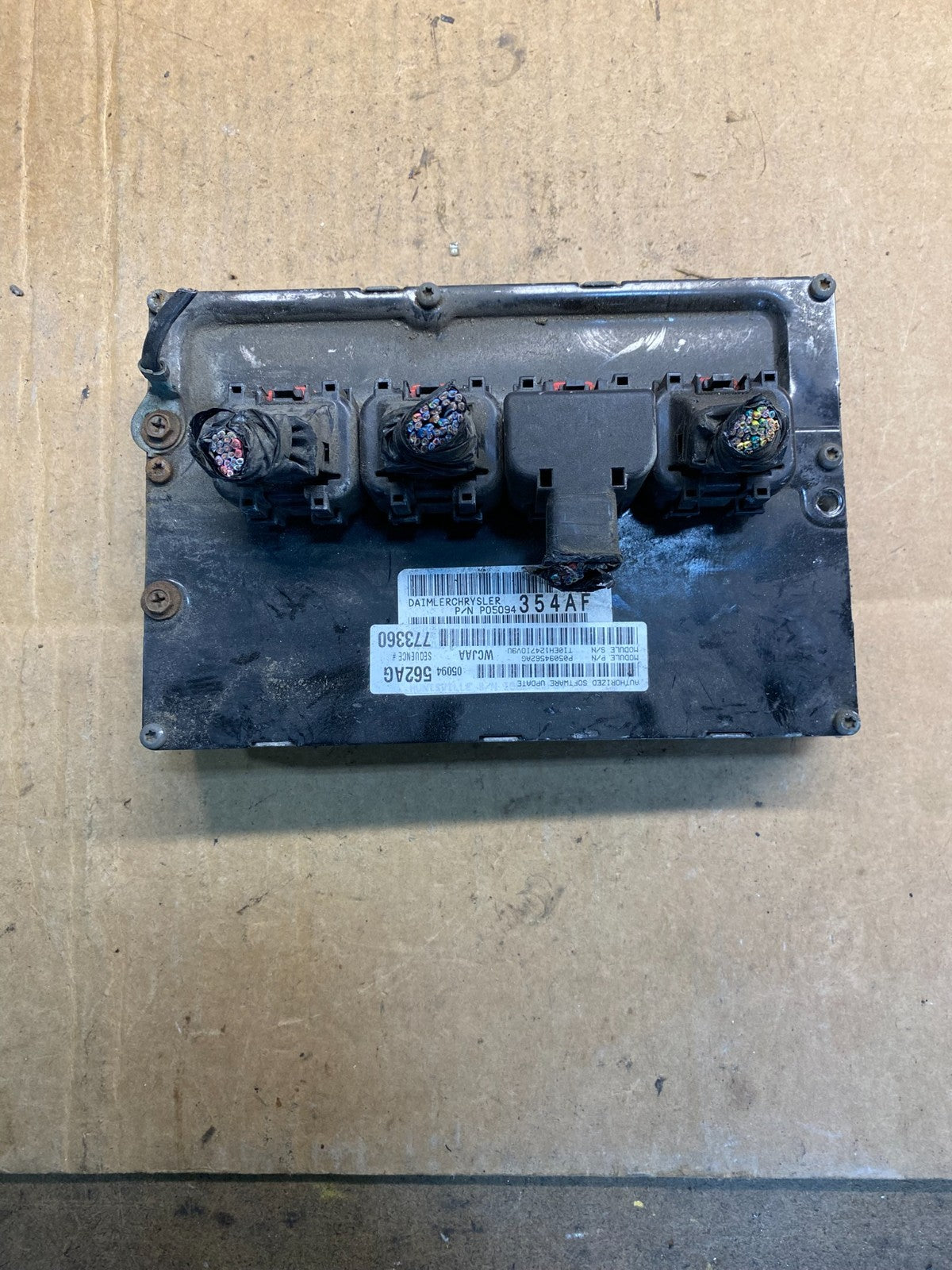 2007 Dodge Dakota 4.7L Engine Computer Module ECM P05094562AG AB3784 DG0