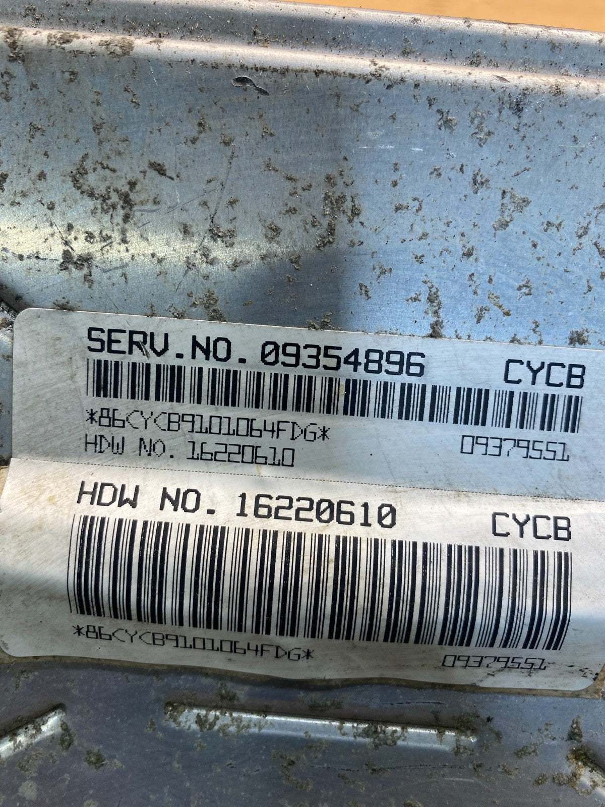 1999 2000 Chevrolet Silverado Engine Control Module ECM ECU 09354896 AD9394 DG2
