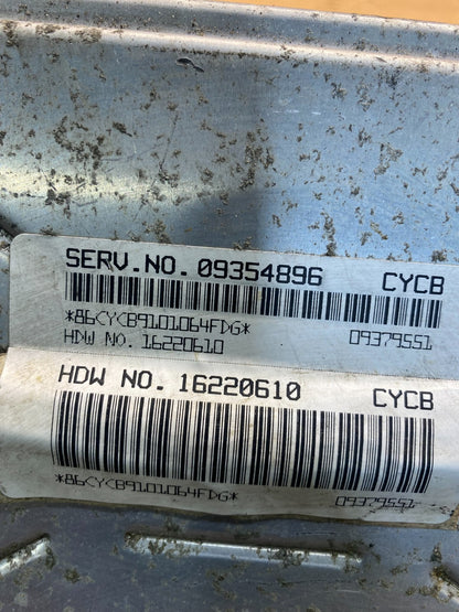 1999 2000 Chevrolet Silverado Engine Control Module ECM ECU 09354896 AD9394 DG2