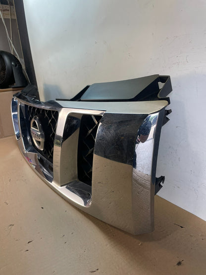 2009 to 2014 Nissan Titan Armada Front Upper Grill Grille AG7706 DG1