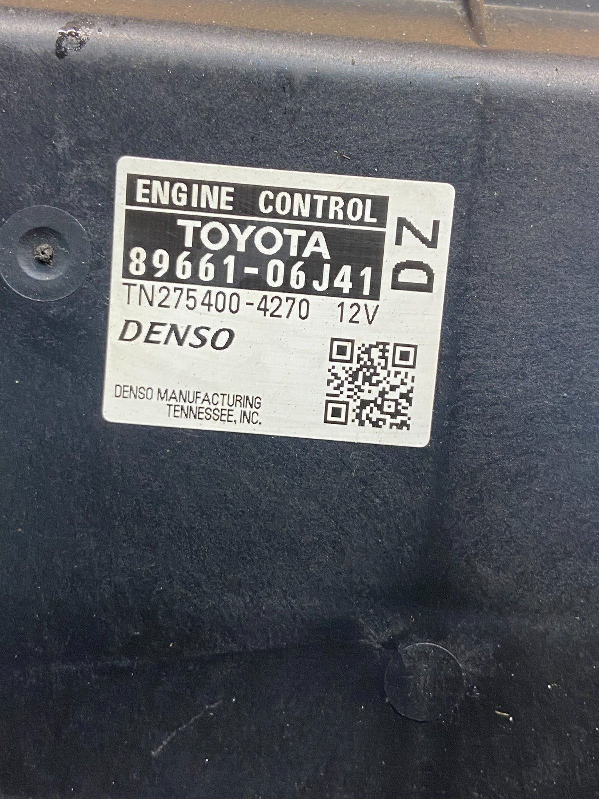 2010 2011 Toyota Camry Electronic Engine Control Module ECU ECM AF9265 DG2