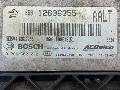 2010 2011 GMC Acadia Traverse Engine Control Module ECM ECU 12636355 af9242 DG2
