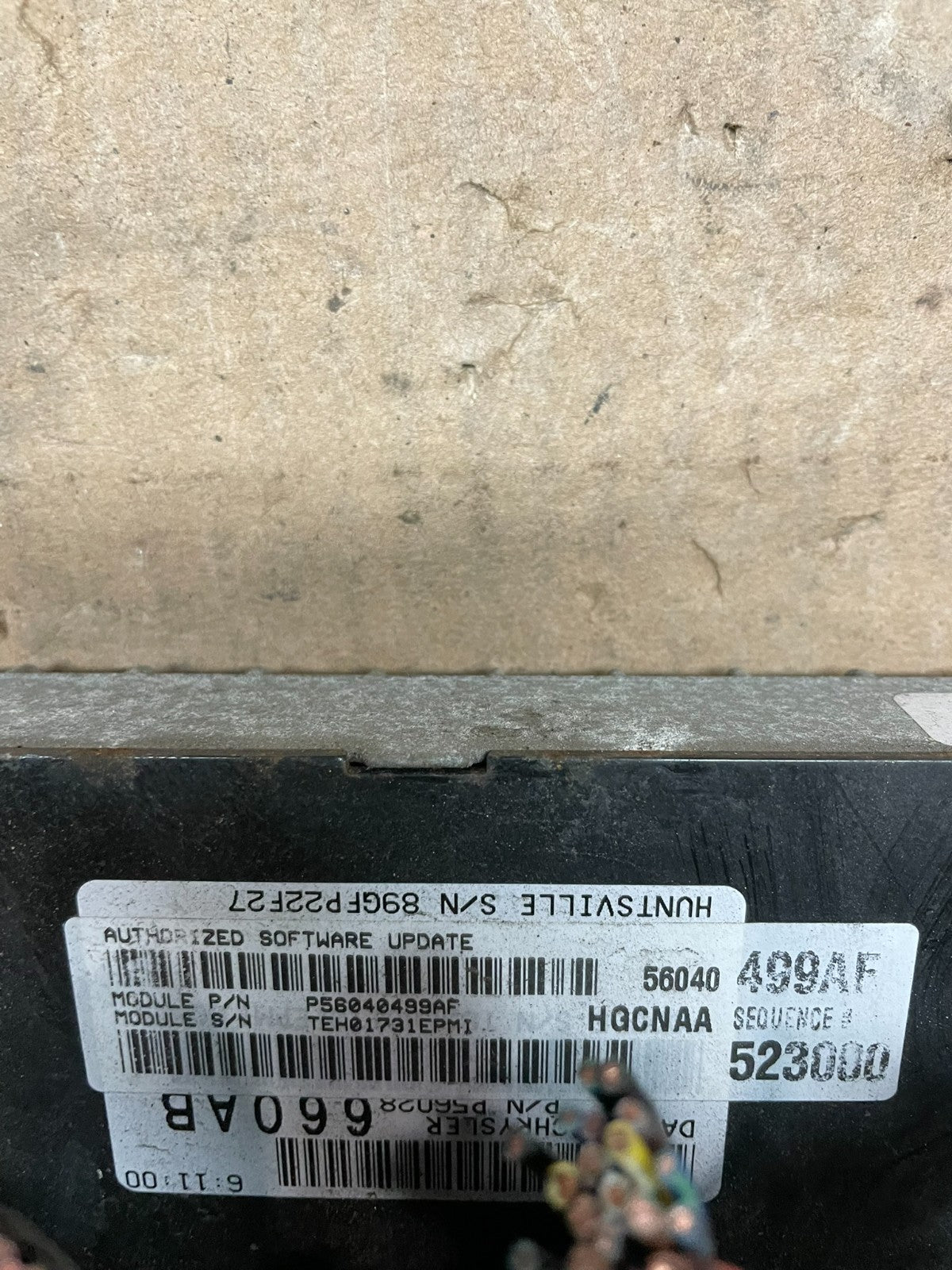 2003 Dodge Dakota 4.7L Engine Computer Module ECM ECU Unit OEM W2344 DG3