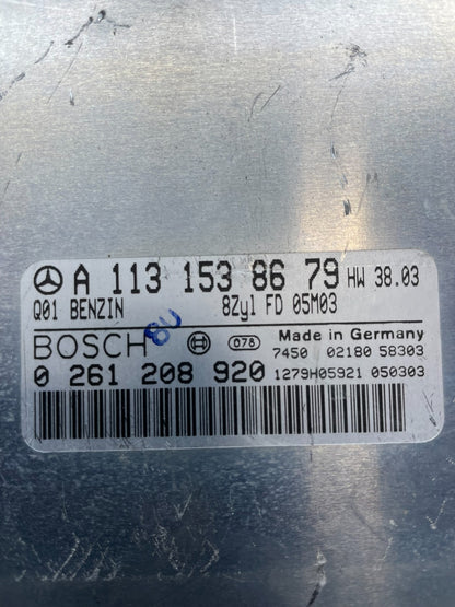 2003 to 2006 Mercedes CL500 CLK500 ECU ECM Engine Control Module OEM r9151 DG4