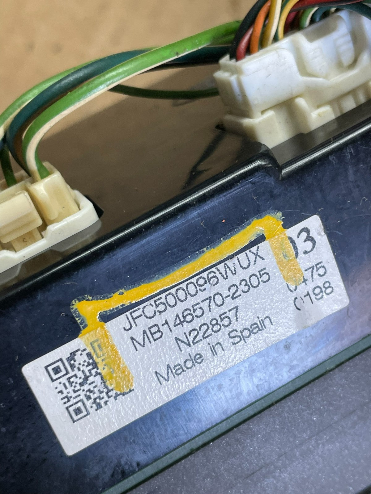 2005 to 2009 Land Rover Range LR3 AC Heater Climate Control Module ab2832 DG6