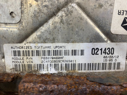 2012 Dodge Grand Caravan Town & Country ECM ECU Engine Computer OEM ac2655 DG2