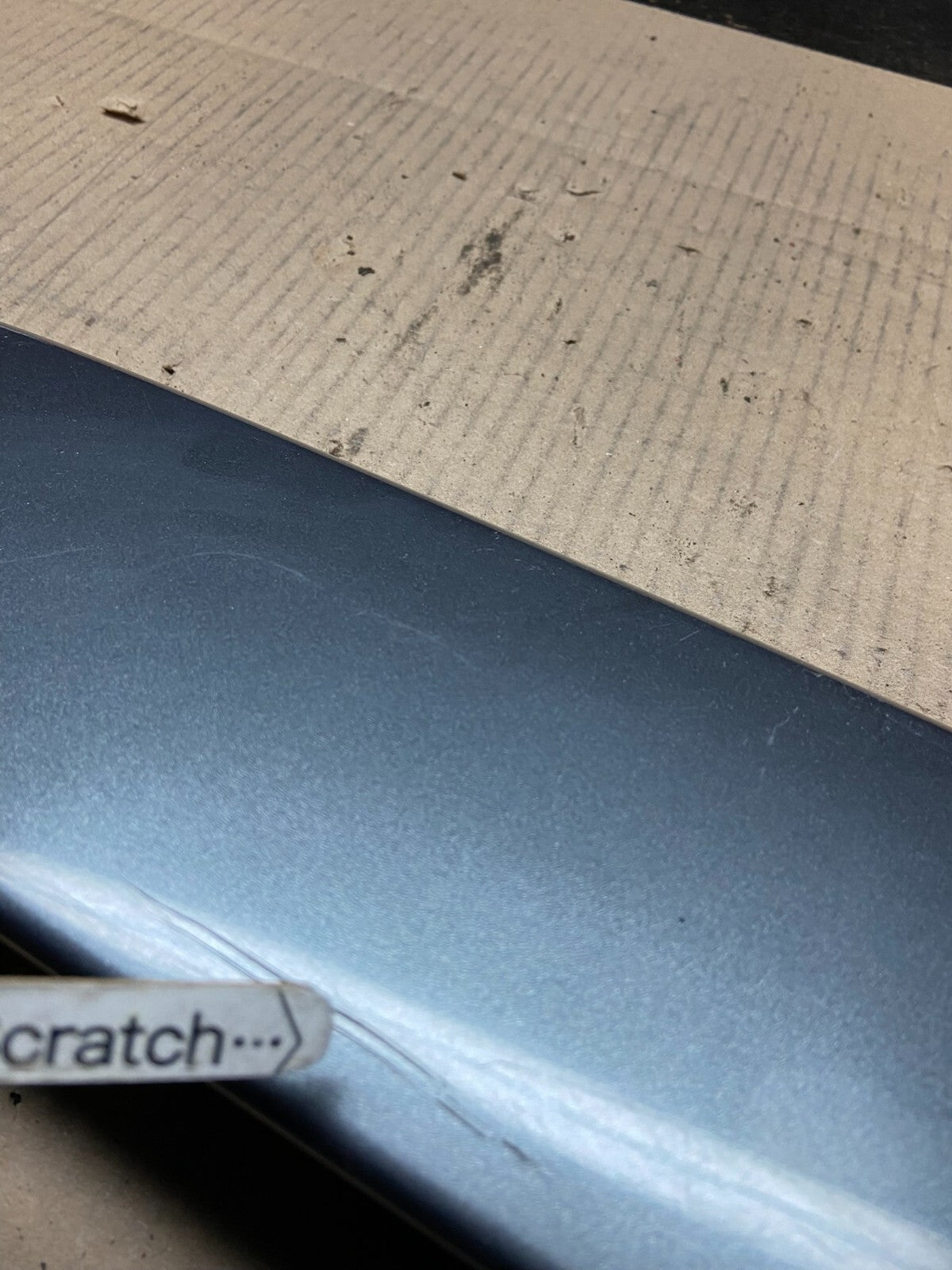 2007 to 2013 Mitsubishi Outlander Rear Hatch Tailgate Trim Molding OEM i7490 DG3