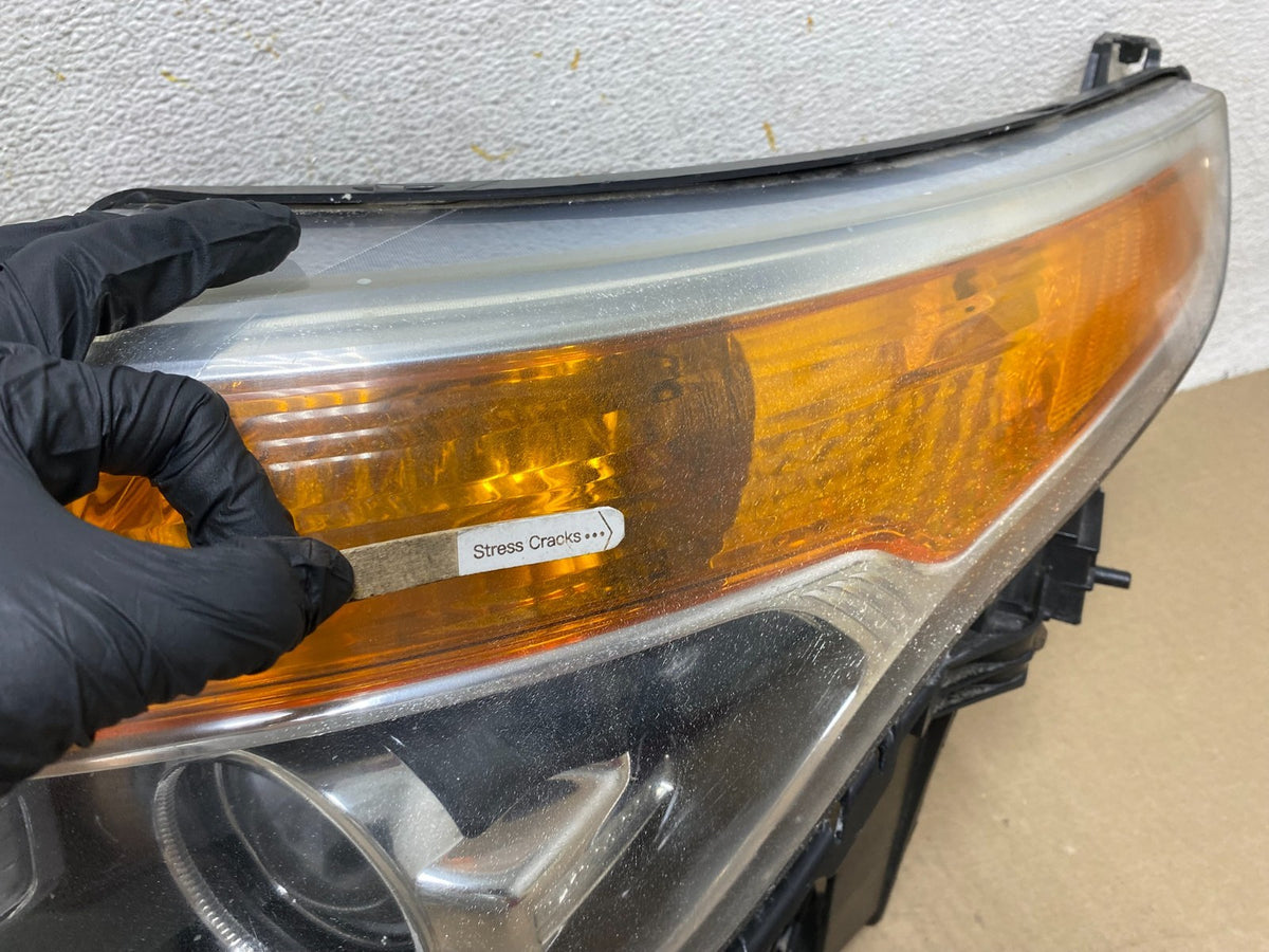 2011 to 2015 Ford Explorer Left Driver LH Halogen Headlight AH6711 DW4