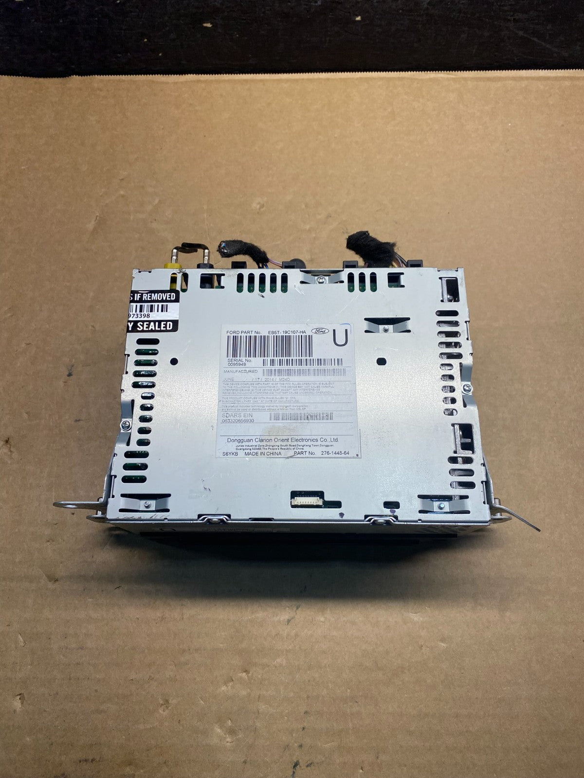 2014 2015 Ford Explorer Audio Equipment Radio Receiver AM FM CD AF6577 DW4