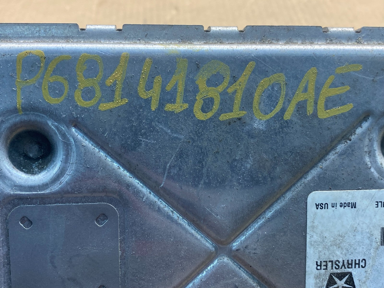 2013 Dodge Dart 2.0L ECU ECM Engine Computer Module ae7749 DG2