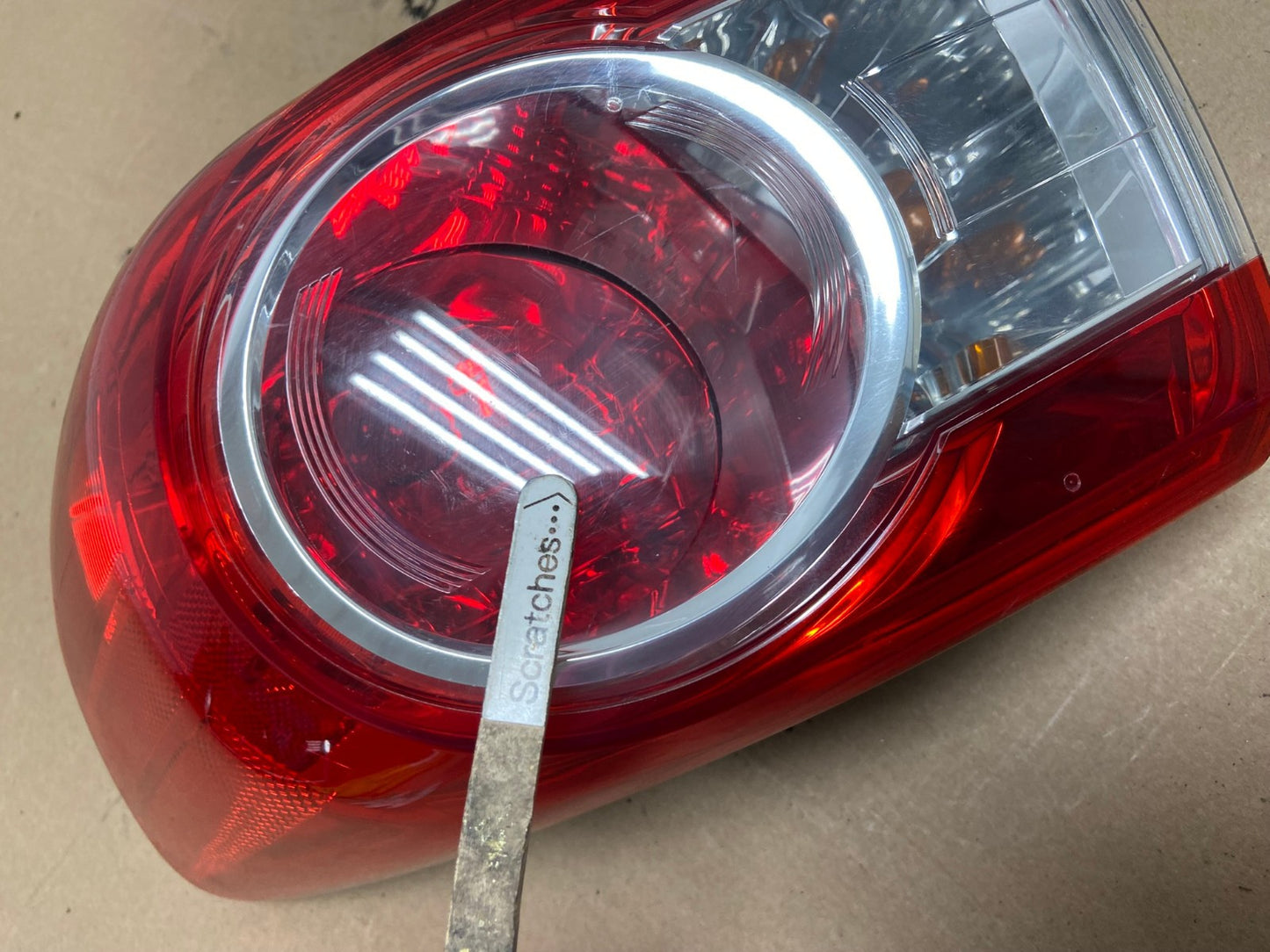 2011 2012 2013 Toyota Corolla Right Passenger RH Side Tail Light AF4377 LK3