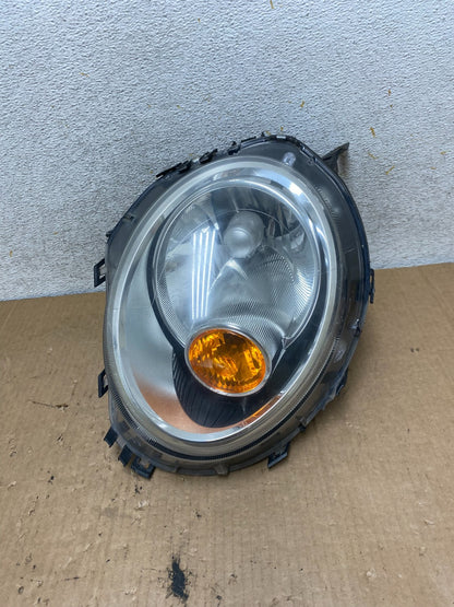 2007 to 2013 Mini Cooper Left Driver Lh Side Headlight Halogen AI8922 DW0