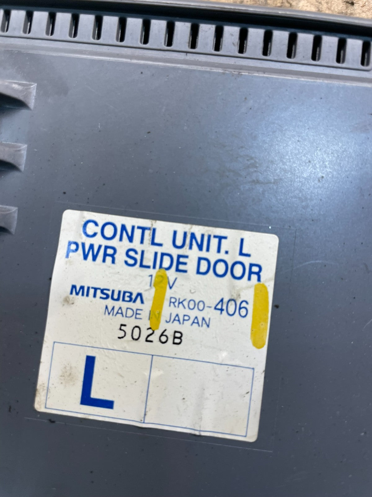 2005 - 2007 Honda Odyssey Rear Left Driver Sliding Door Module V9175 DG3