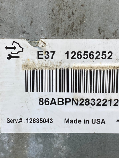 2010 to 2013 Chevrolet Silverado Engine Control Module 12656252 ah1676 DG2