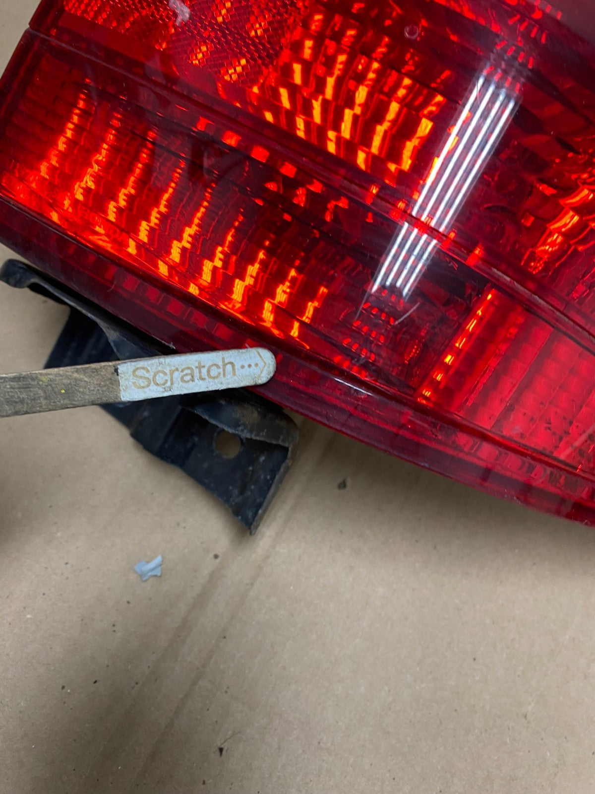 2005 Honda Accord Right Passenger Rh Side Tail Light Oem U6975 DW4
