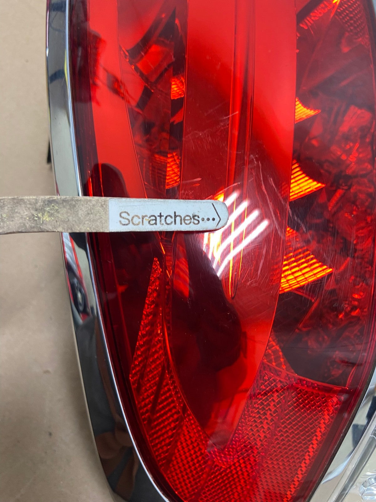 2011 to 2015 Lincoln MKX Left Driver LH Side Tail Light AF4533 LK3