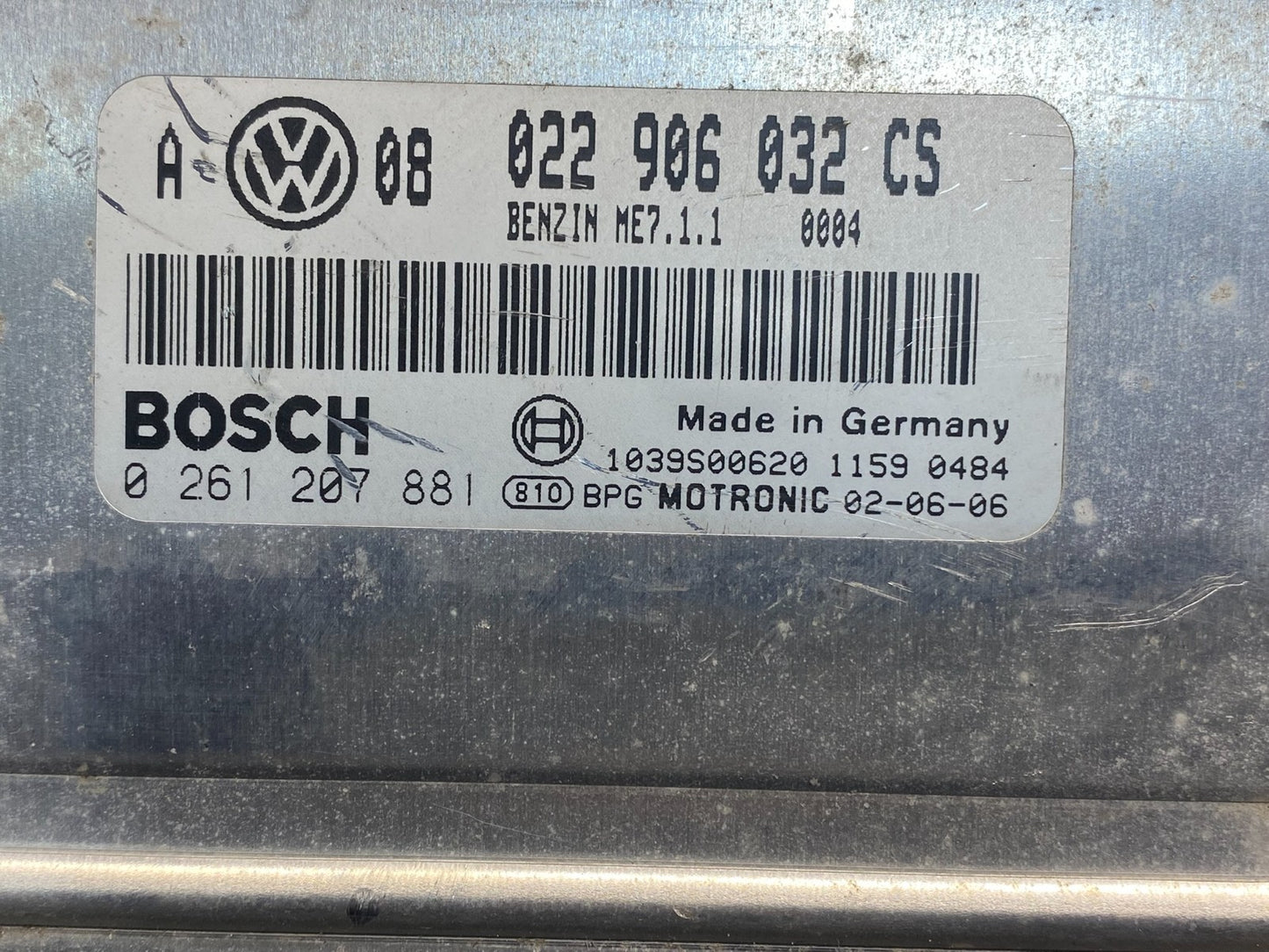 2002 2005 Volkswagen Jetta 2.8L ECM Engine Control Unit ECU AE2173 DG2