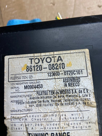 2004 to 2010 Toyota Sienna AM FM CD WMA Mp3 Radio Receiver AG8522 DG5