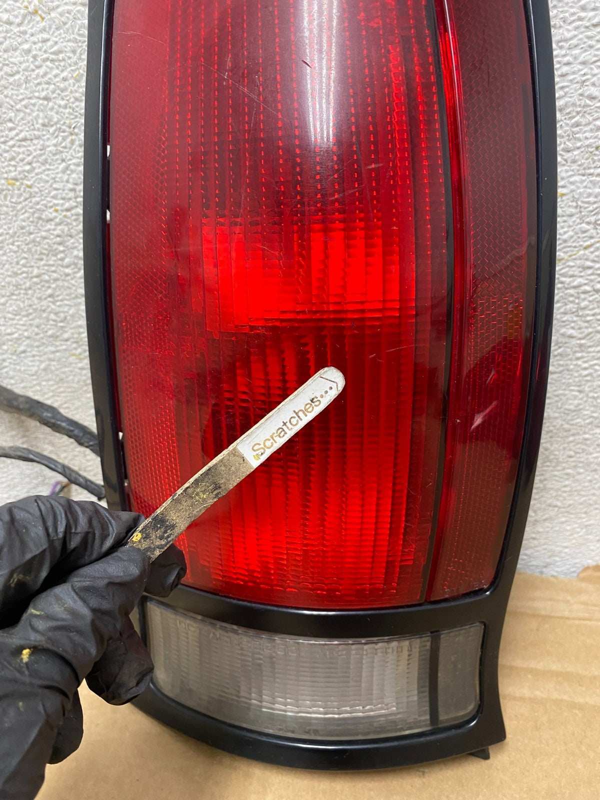 1991 to 1996 Chevrolet Caprice Left Driver SideTail Light AH8230 DG4