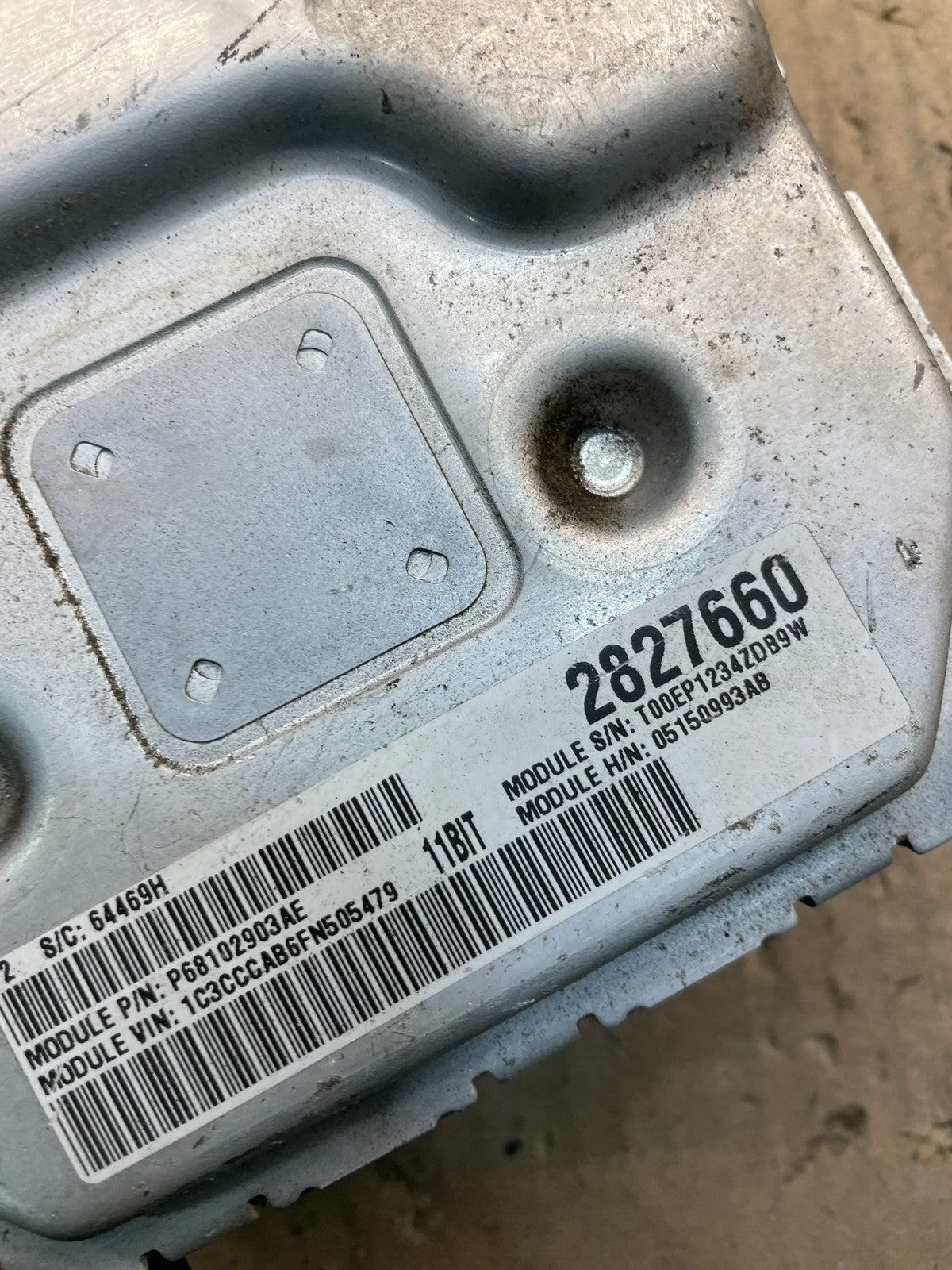 2015  Dodge Avenger Chrysler 200 Engine Computer Control ECM ECU Oem x0573 DG4