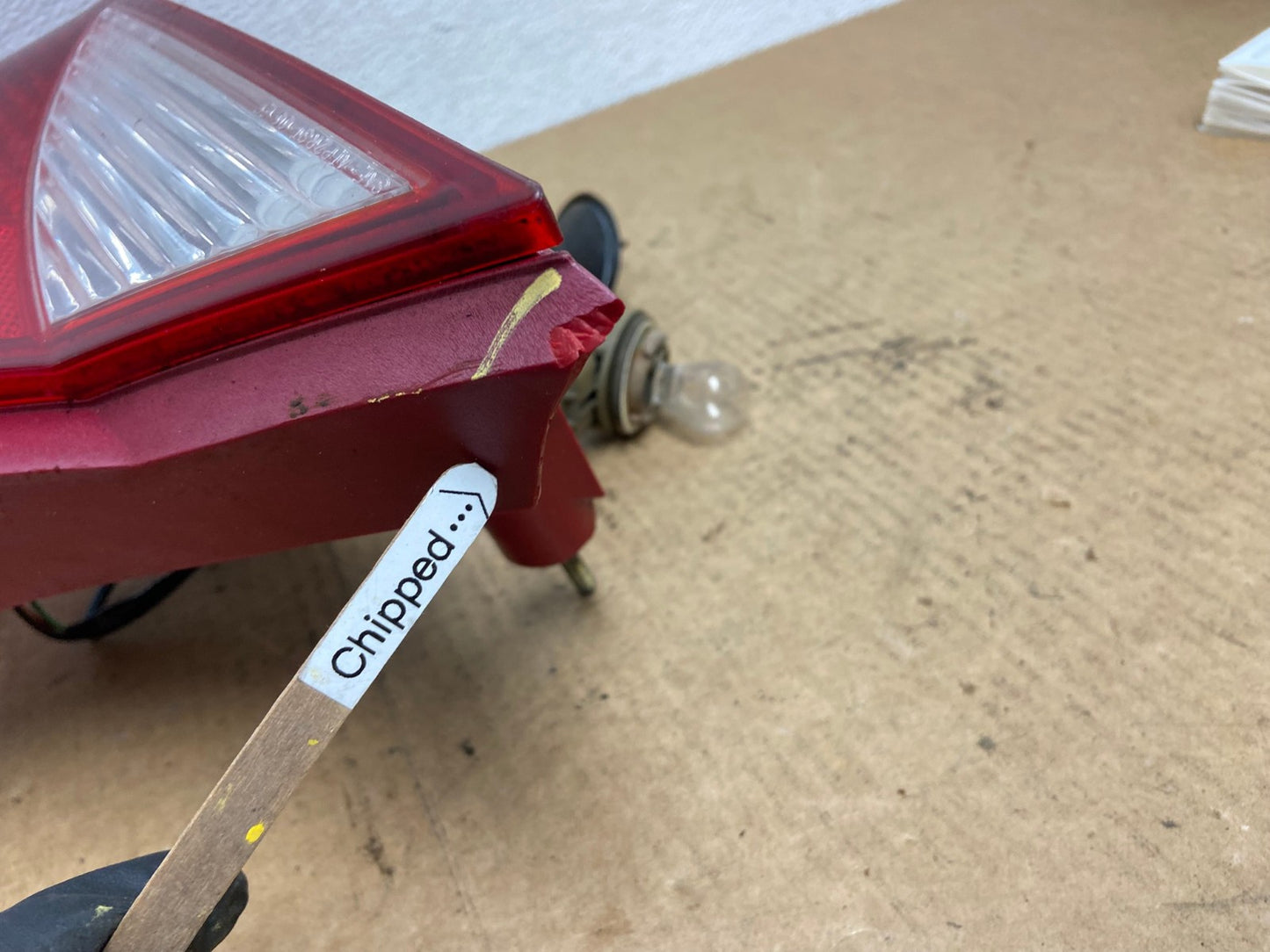 2000 to 2004 Ford Focus Right Passenger RH Side Tail Light OEM AC2876 LK3