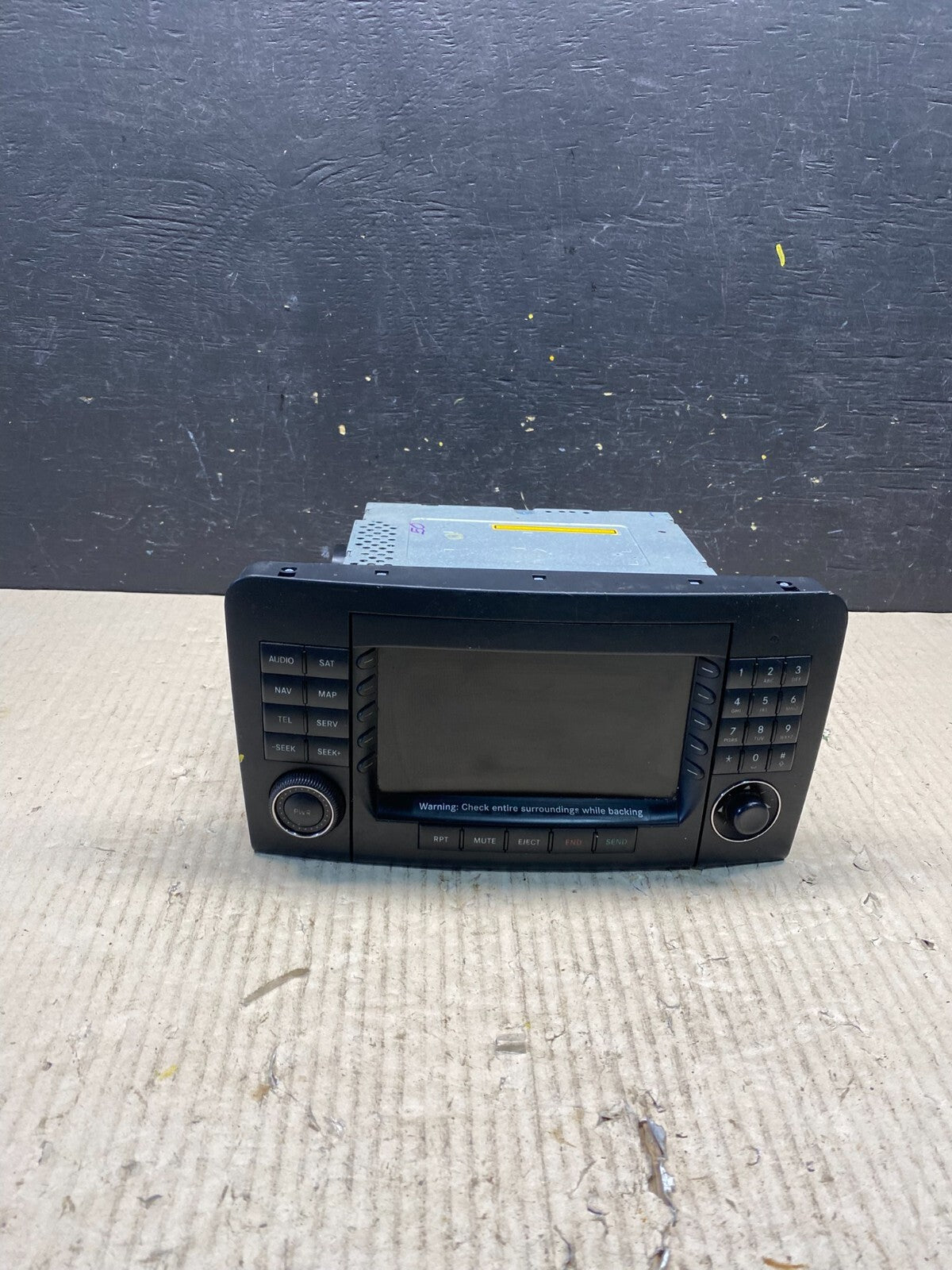 2006 2007 2008 Mercedes ML350 GL450 Radio Navigation Screen Display O3524 DG0