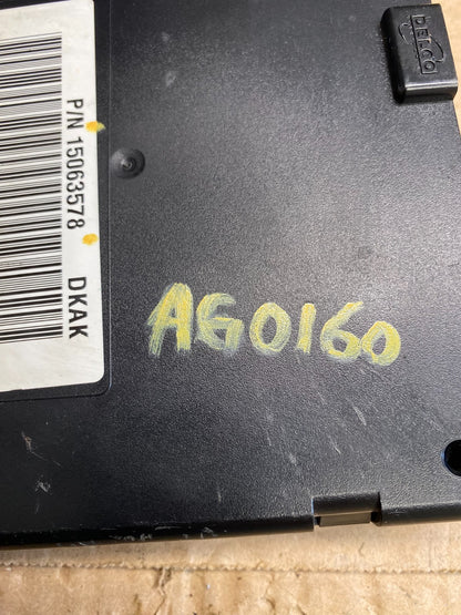 2002 Chevrolet Avalanche Silverado Body Control BCM Module AG0160 DG5