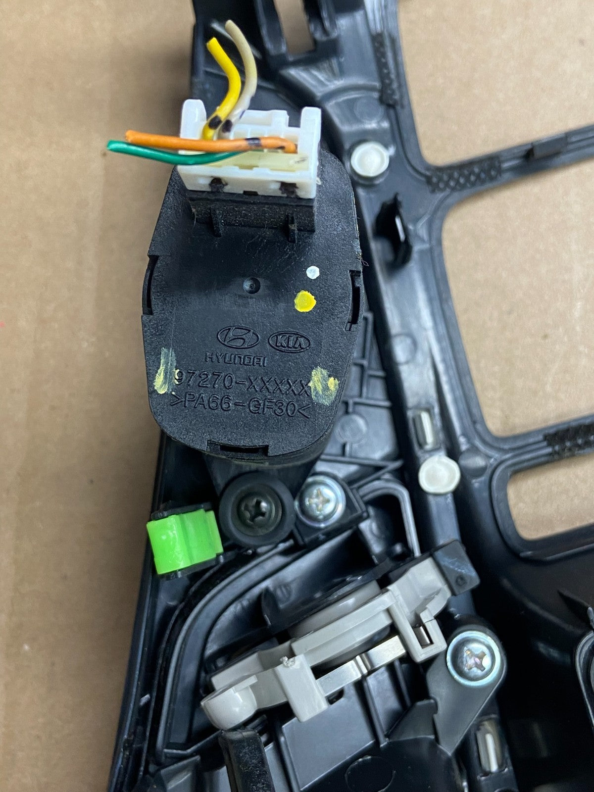 2011 - 2014 Hyundai Sonata Center Radio Climate Control Air Vent Bezel AE4396 DG5