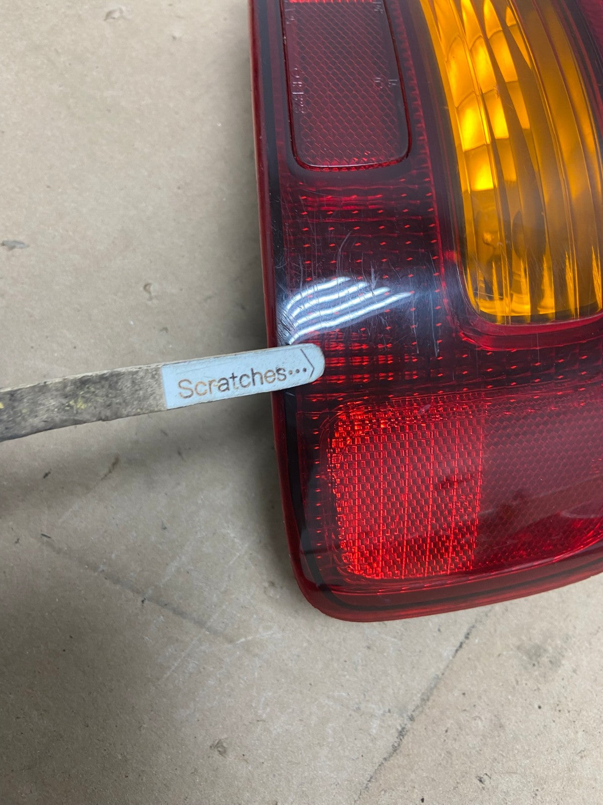 2000 to 2004 Subaru Legacy Right Passenger Rh Side Tail Light AG4608 LK3