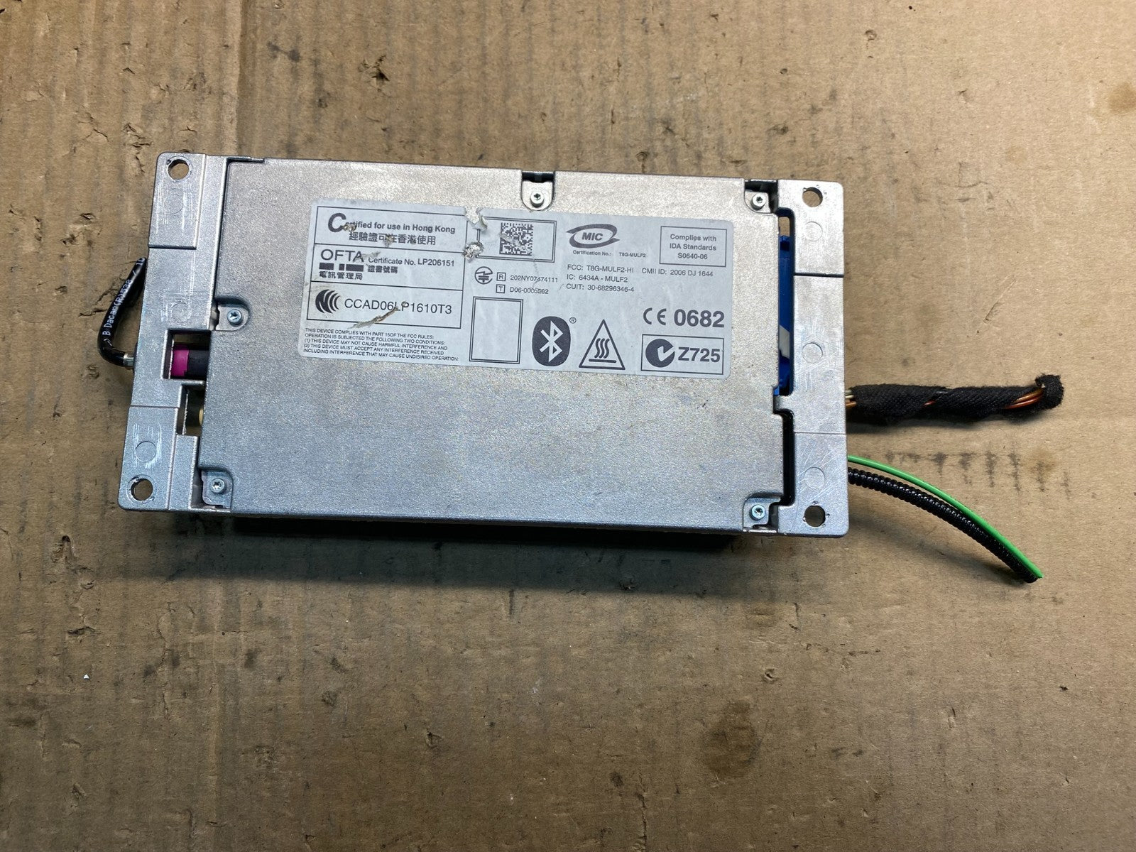 2004 2005 Audi Volkswagen Control Module Computer Telematics OEM AA7864 DG1