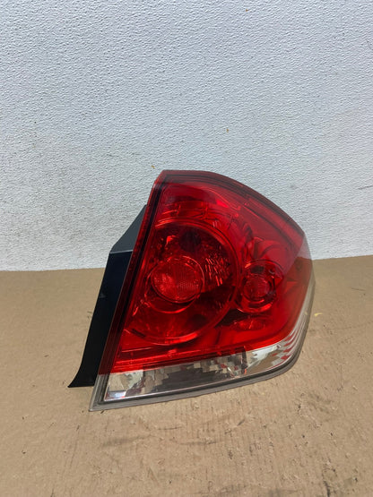 2006 - 2012 Chevrolet Impala Tail Light Right Passenger RH Side AD7769 LK0
