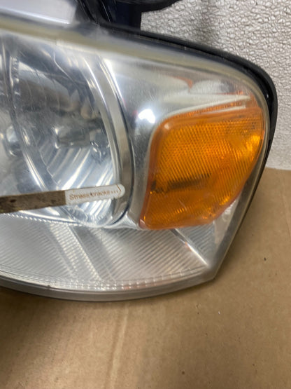 2004 to 2008 Ford F-150 F150 Left+Right Halogen Headlights W8564 DW7