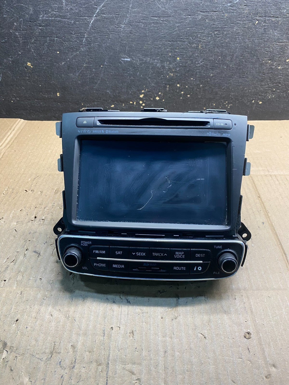 2013 2014 Kia Sorento AM/FM CD Radio Screen Display Oem AB0761 MS0