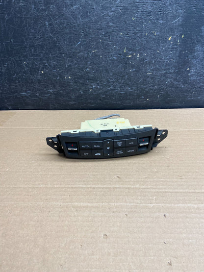 2009 to 2014 Acura TSX A/C Heater Climate Control Panel AG50650