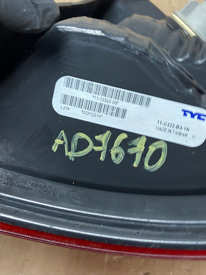2009 2010 2011 Dodge Journey Left Driver Lh Tail Light TYC AD7670 LK6