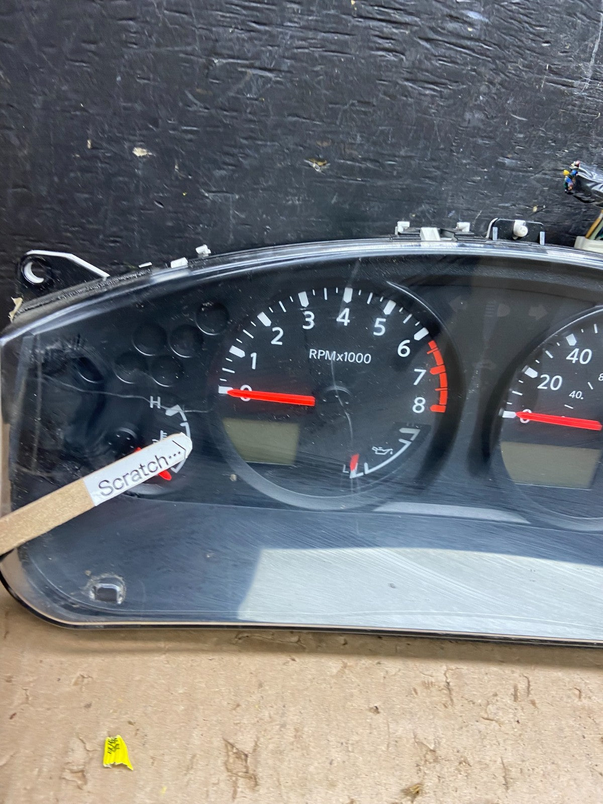 2007 Nissan Xterra Frontier Speedometer Cluster Gauge OEM T6295 DG1