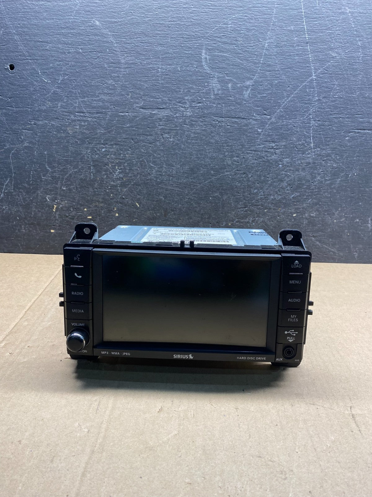 2011 Jeep Grand Cherokee Media Satellite Radio Screen Display AG3613 DG0