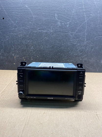 2011 Jeep Grand Cherokee Media Satellite Radio Screen Display AG3613 DG0