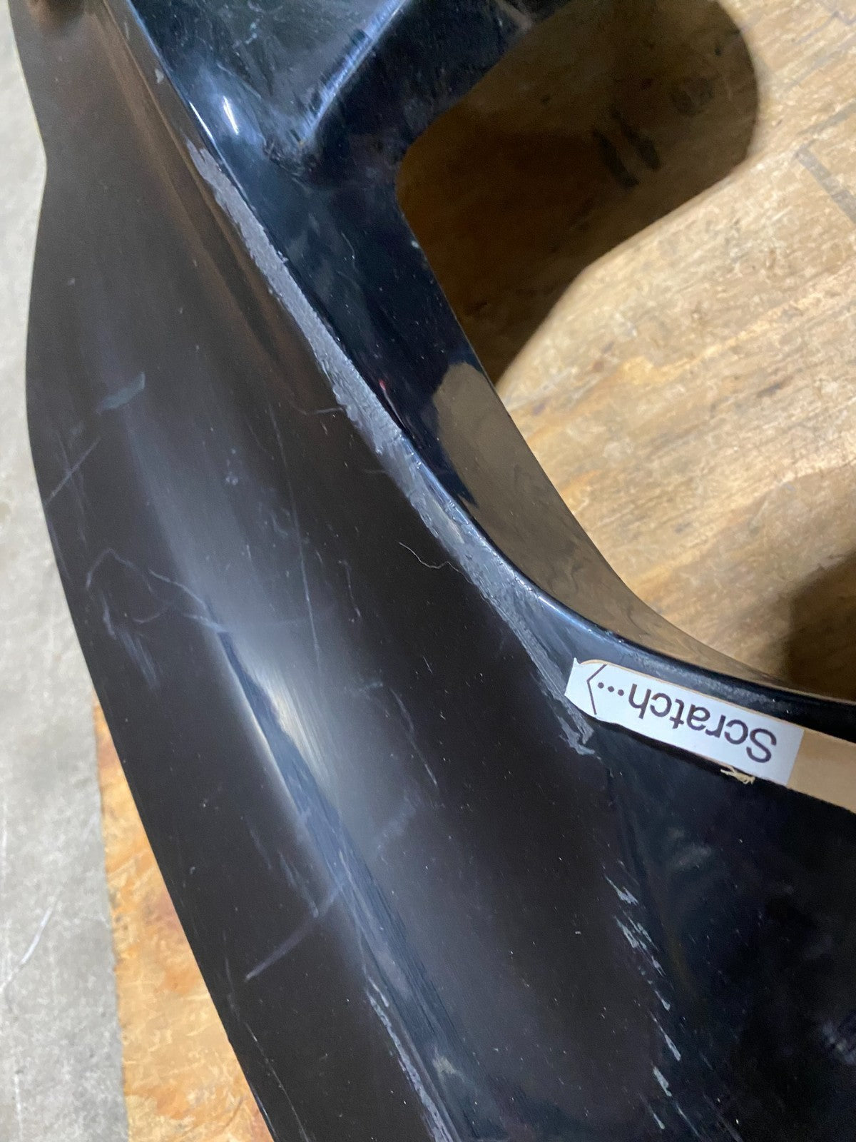 2017 to 2023 BMW G30 5 Series Style Gloss Black Rear Bumper Diffuser T1576 PS2
