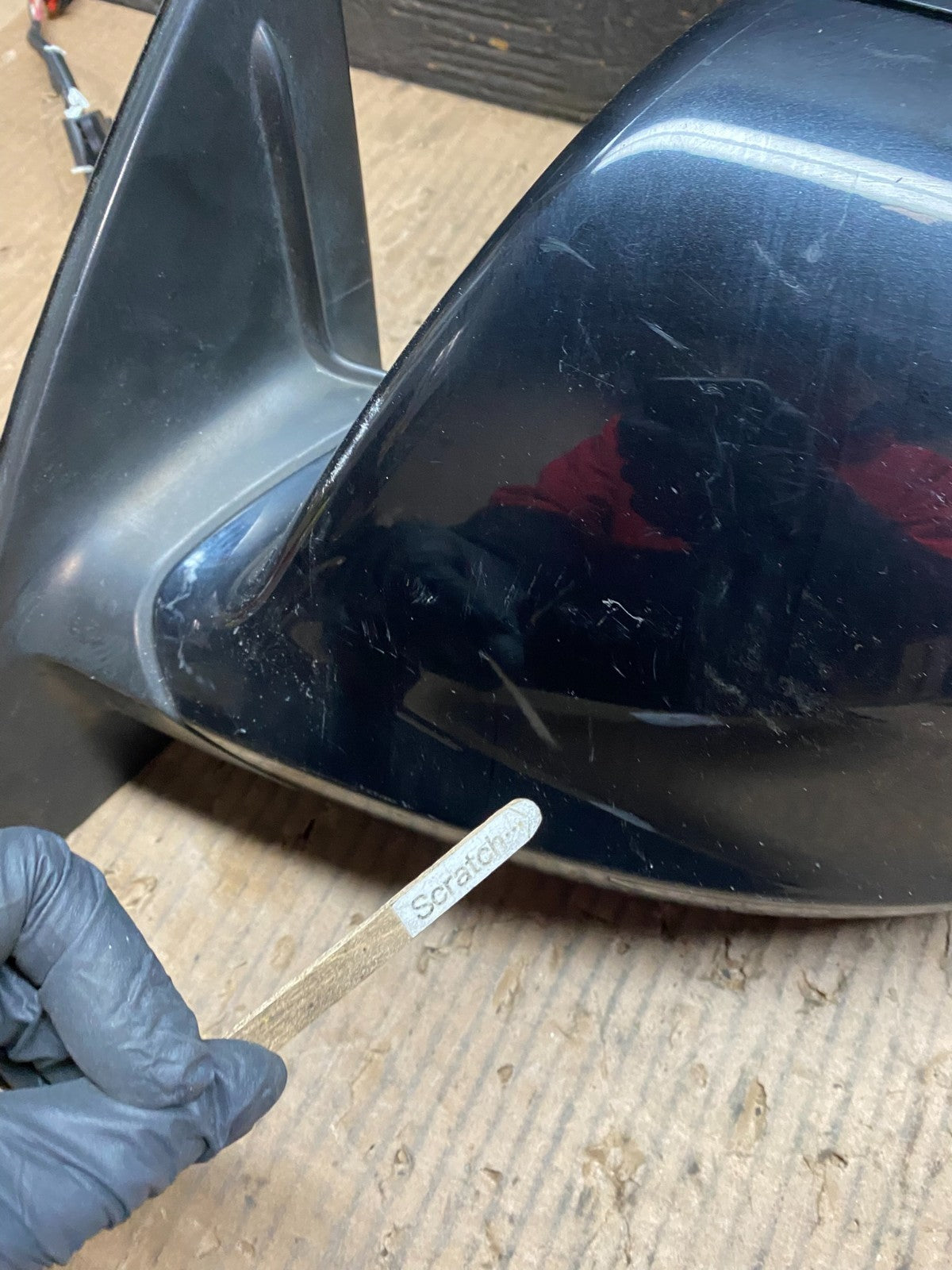 2007 to 2009 Audi Q7 Left Driver Lh Side View Trn Sig Door Mirror W9893 MS8