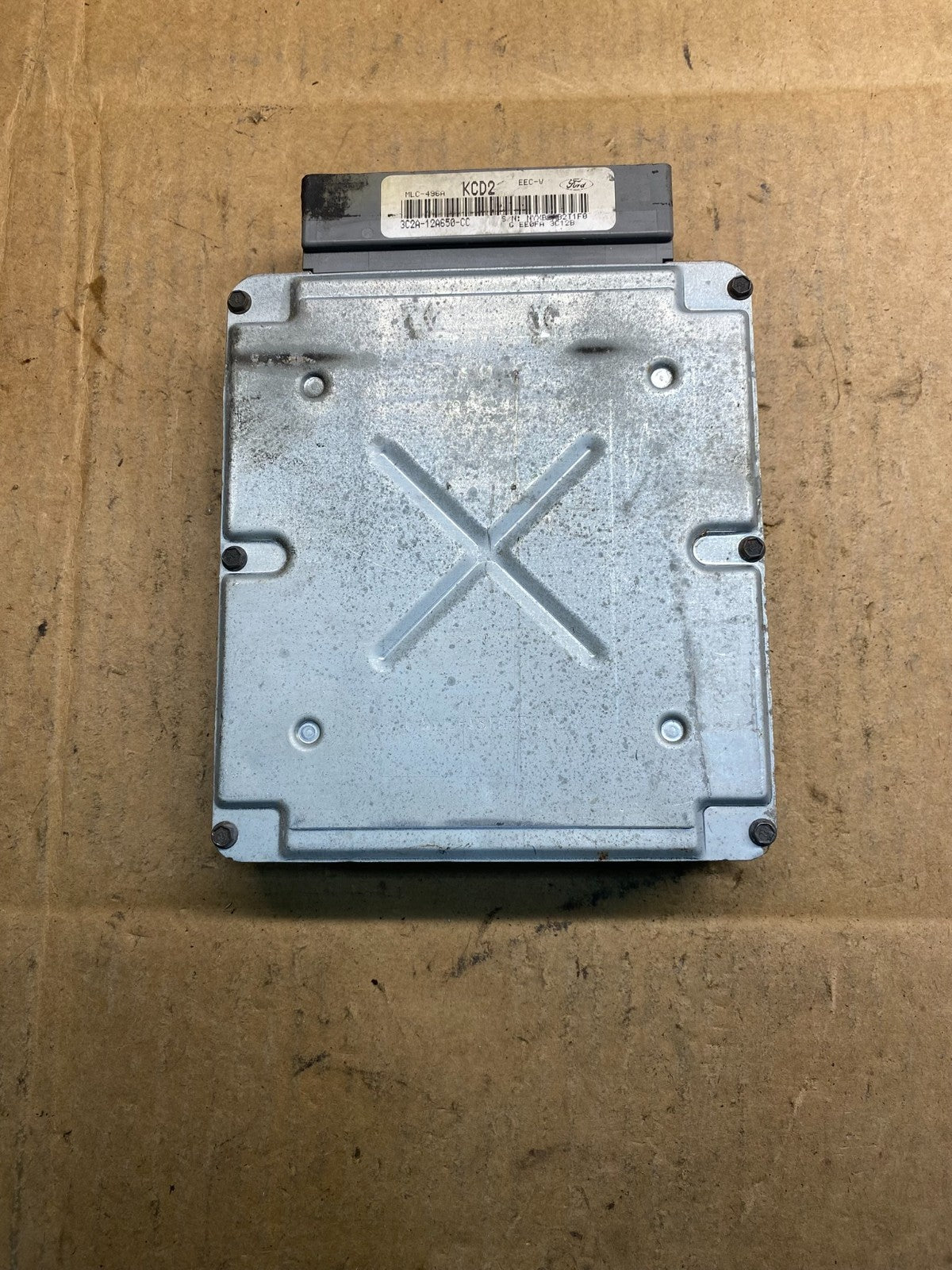 2003 Ford Van E150 5.4L Engine Control Module ECU 3C2A-12A650-CC AB3865 DG1