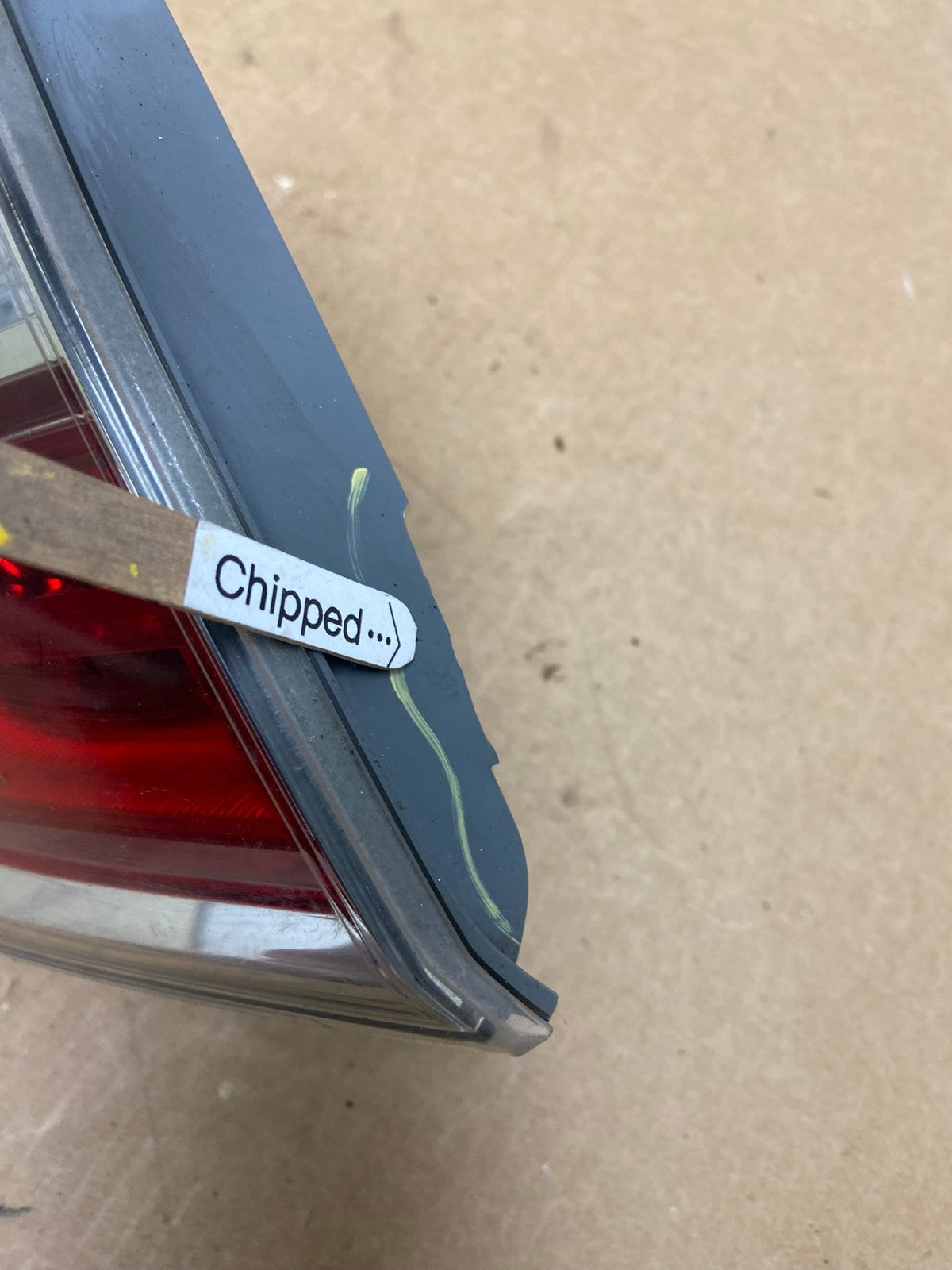 2007 2008 2009 Mazda Cx-9 Left Driver Lh Side Inner Tail Light Oem AC1724 LK4