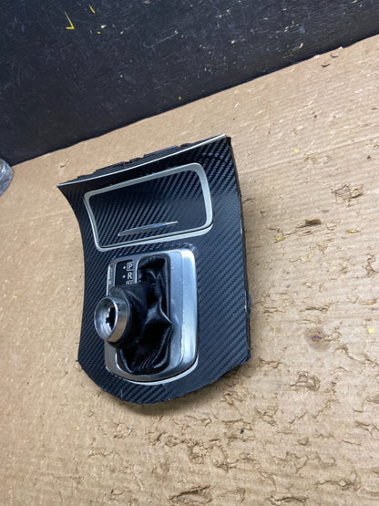 2007 to 2009  Infiniti G35 G37 Center Console Shifter Floor Bezel Panel W6355 DG3