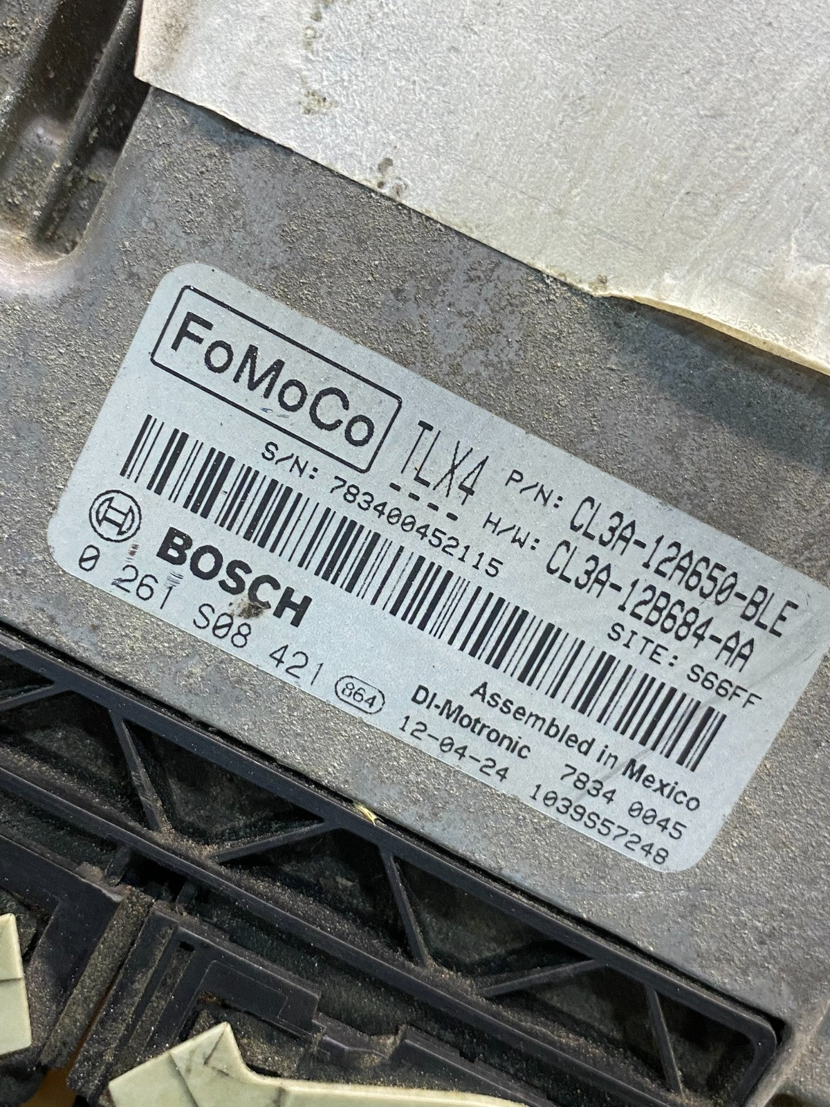 2012 Ford Truck F150 3.5L Ecoboost Engine Control Module ECU ECM AI7625 DW2