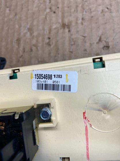 1999 to 2002 Chevrolet Silverado HVAC Heater Climate Control Module AD1859 DG4