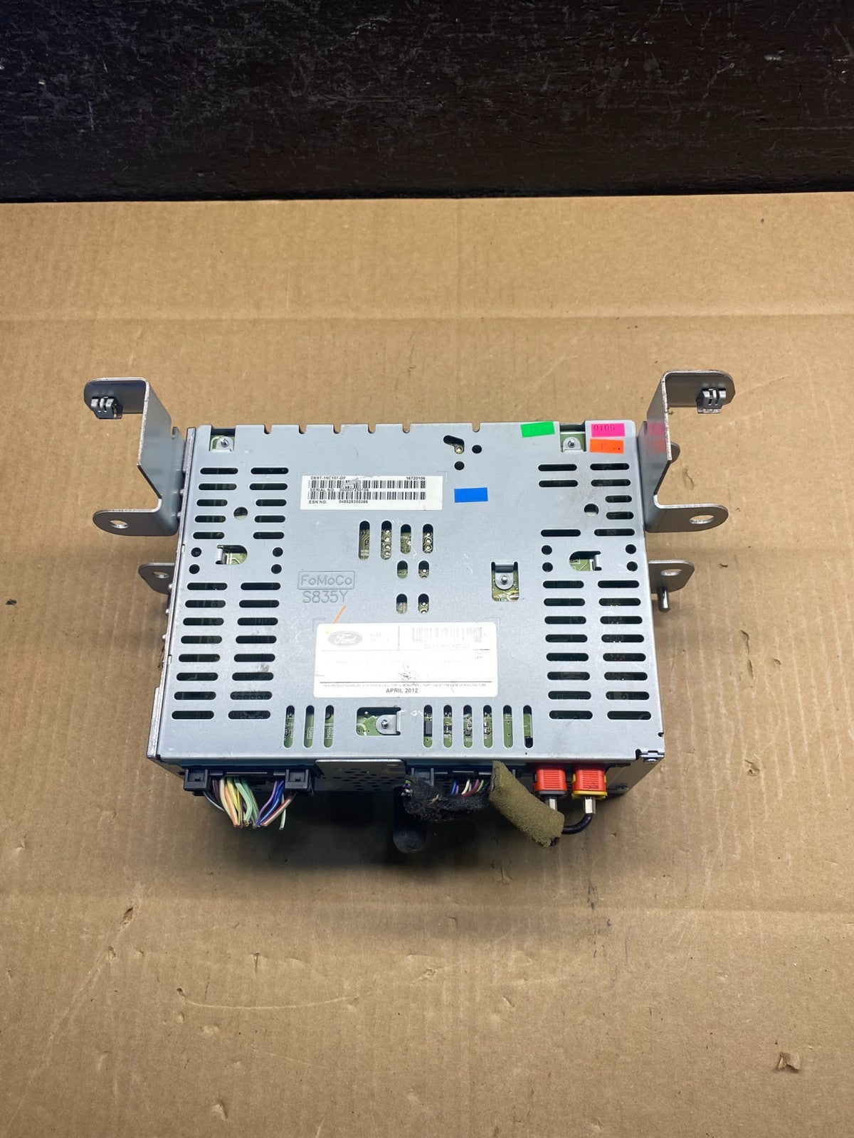 2013 2014 Lincoln Mkt Am Fm Cd Player Radio Receiver DE9T-19C107-DF AD1559 DG4