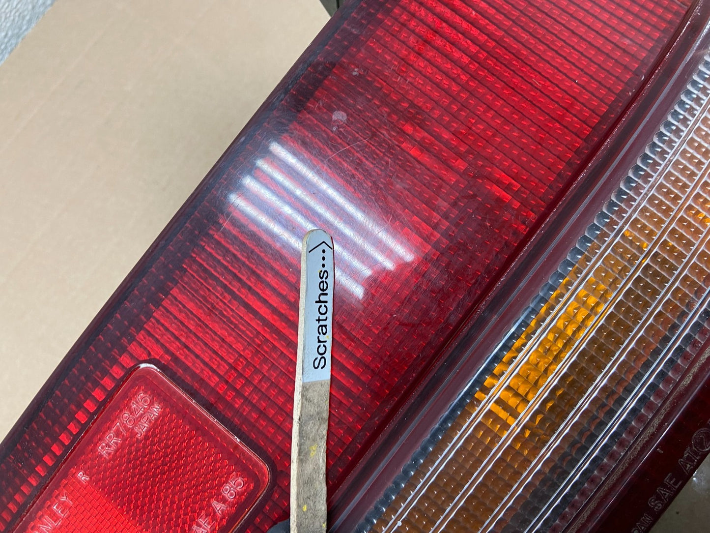 1988 to 1989 Mazda 626 Sedan Right Passenger RH Side Tail Light AA8611 DW3
