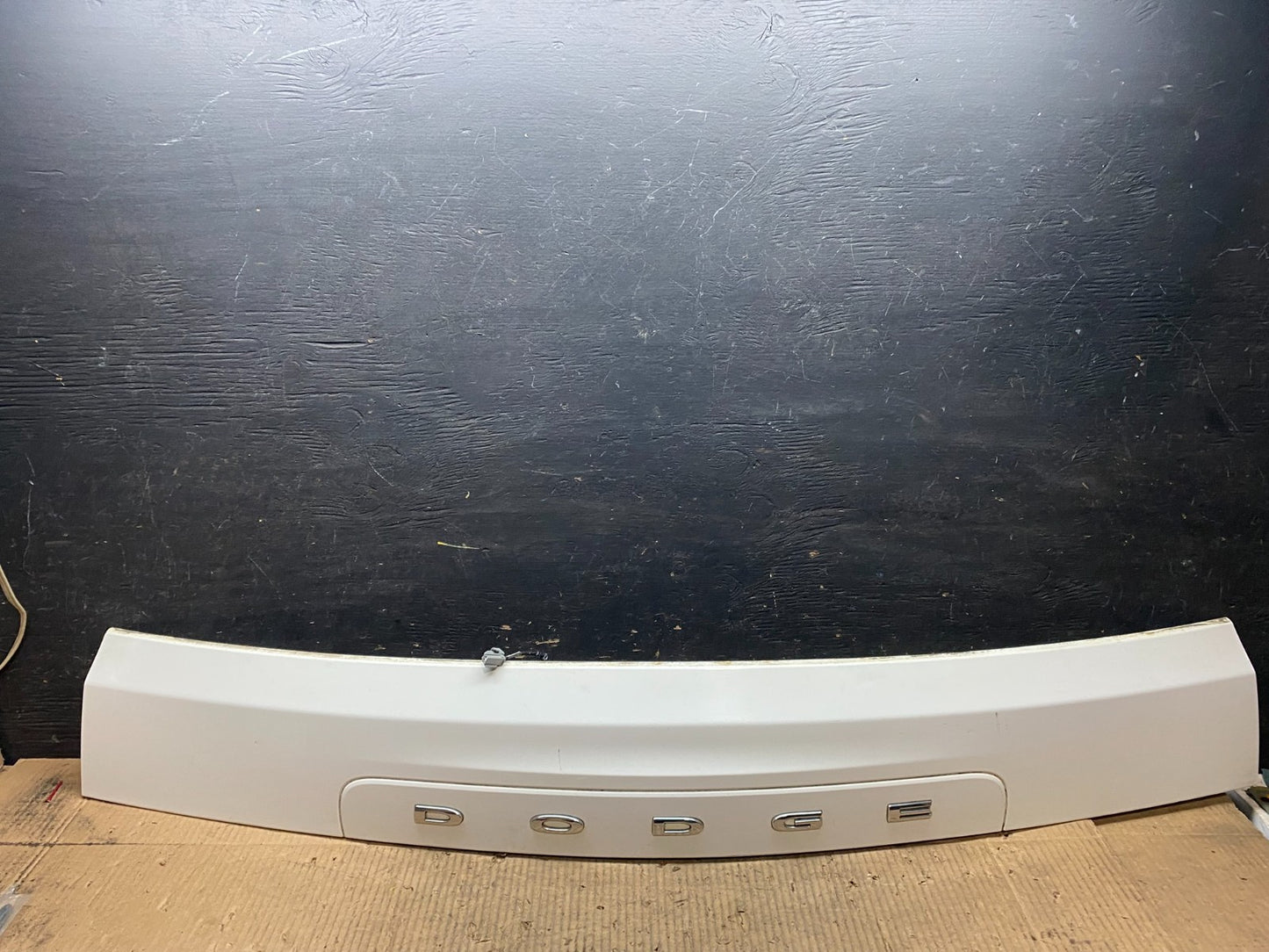 2011-2018 Dodge Grand Caravan Black Rear Tail Gate Trim Molding Panel T9496 DG0