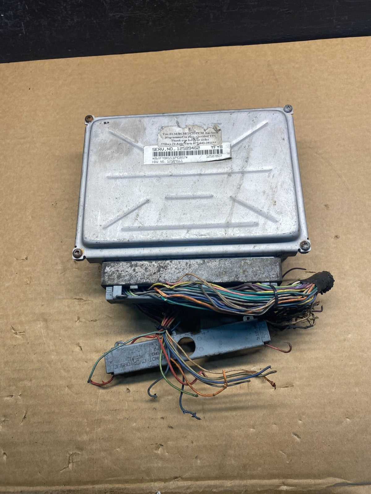 2005 Chevrolet Astro Ecu Engine Control Module Unit Ecm 12589462 ac8084 DG0
