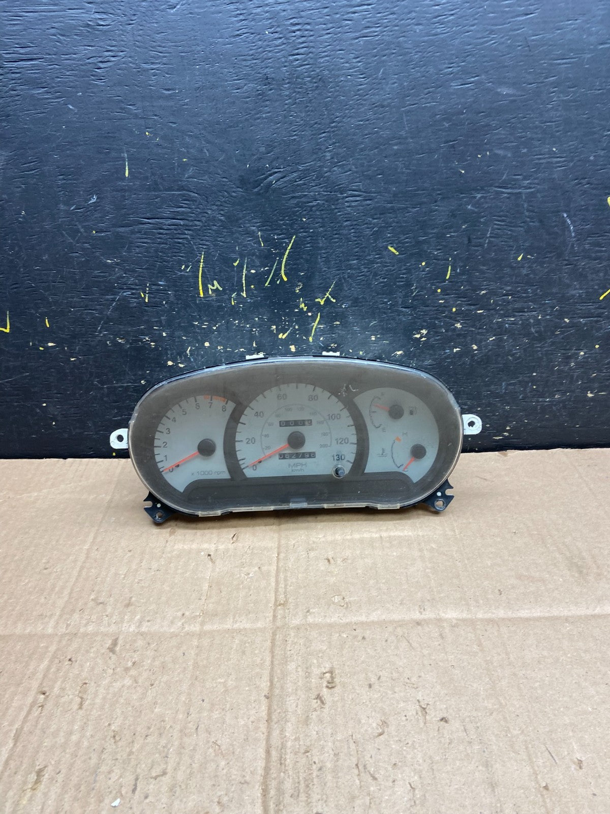 2000 to 2002 Hyundai Accent 2-Door Speedometer Cluster AA8120 PS0